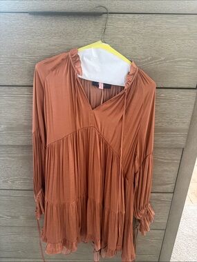 OPT Burnt Orange Dress